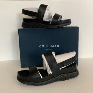 Cole Haan new zero ground slide sandals black size 10.5B